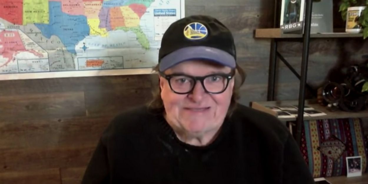 VIDEO: Michael Moore Talks About Meeting Joe Biden on LATE NIGHT WITH SETH MEYERS Video