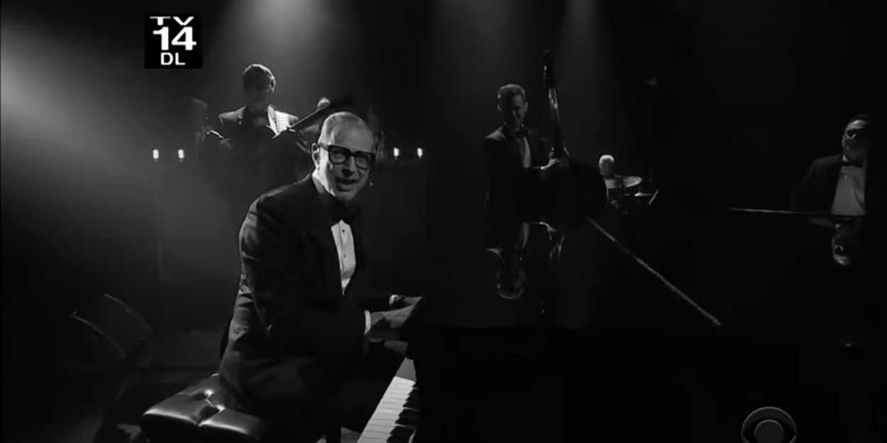 VIDEO: Watch Jeff Goldblum Sing a Guest Hosting Song on THE LATE LATE SHOW Video