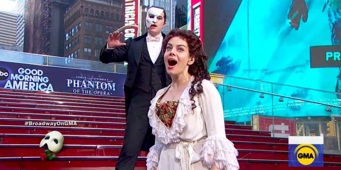 VIDEO: Watch the Cast of PHANTOM Perform on GOOD MORNING AMERICA