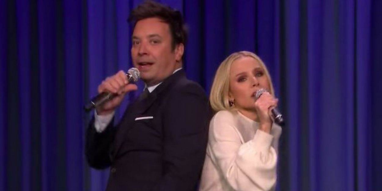 VIDEO: Kristen Bell Sings Through the History of Disney Songs With Jimmy Fallon Video