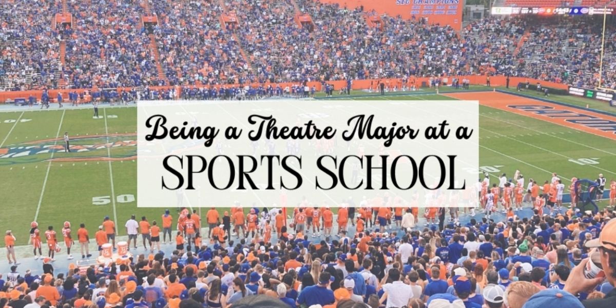 Student Blog: Being a Theatre Major at a Sports School