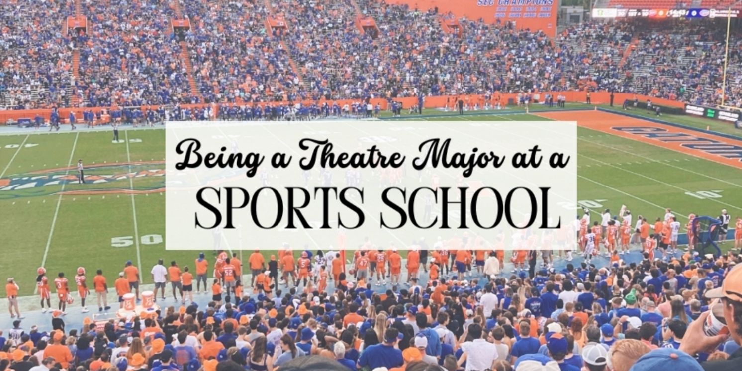 Student Blog: Being a Theatre Major at a Sports School  Image