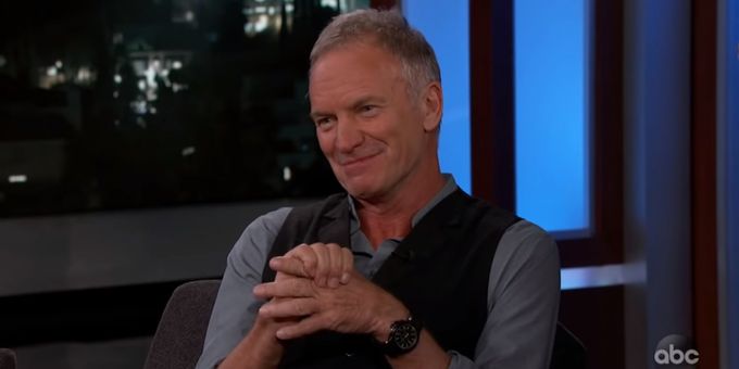 VIDEO: Sting Talks THE LAST SHIP on JIMMY KIMMEL LIVE!