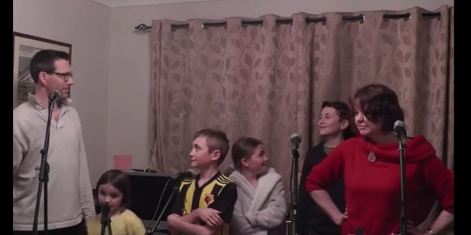 VIDEO: A Family Sings Lockdown Version of 'One Day More' From LES MISERABLES