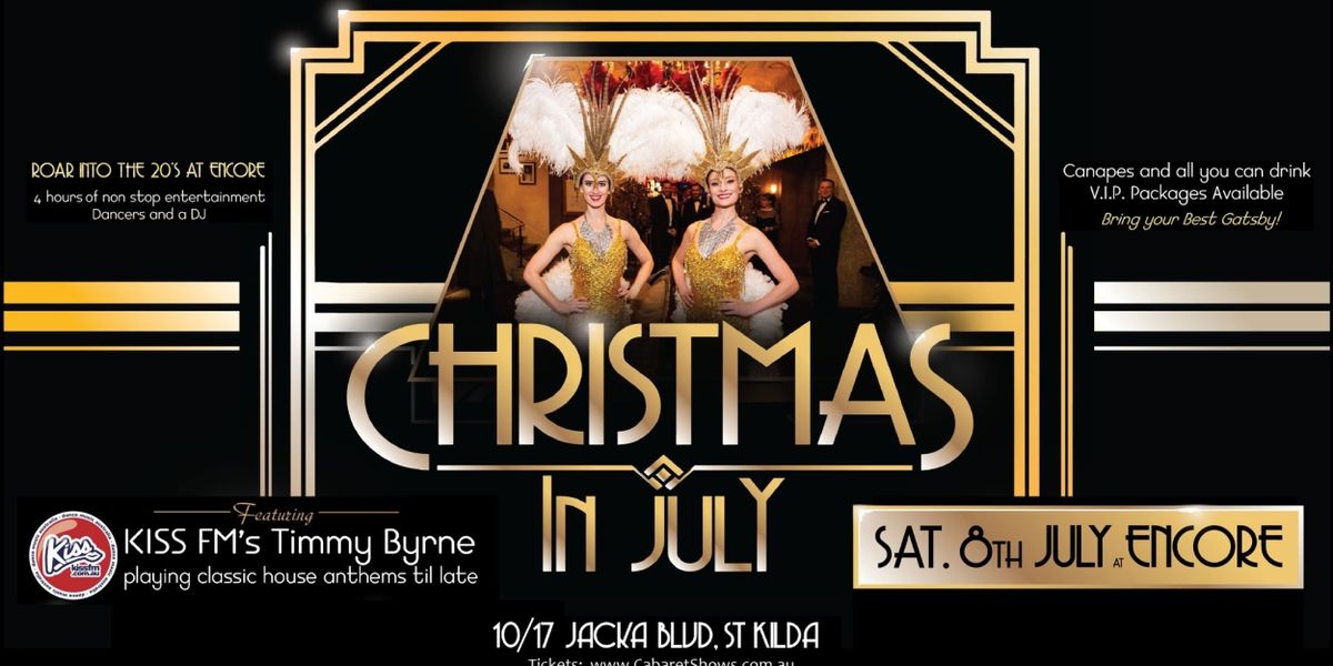 Cabaret Shows Australia Launches Christmas In July On The Boardwalk