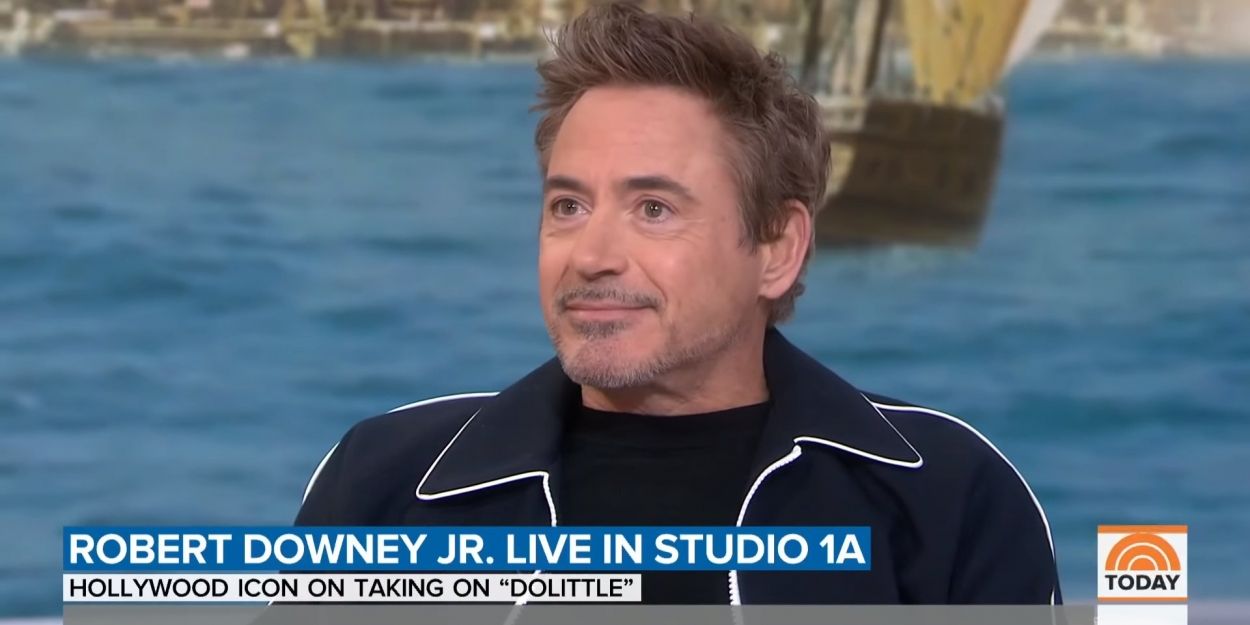 VIDEO: Robert Downey Jr. Talks DOOLITTLE on TODAY SHOW! Video