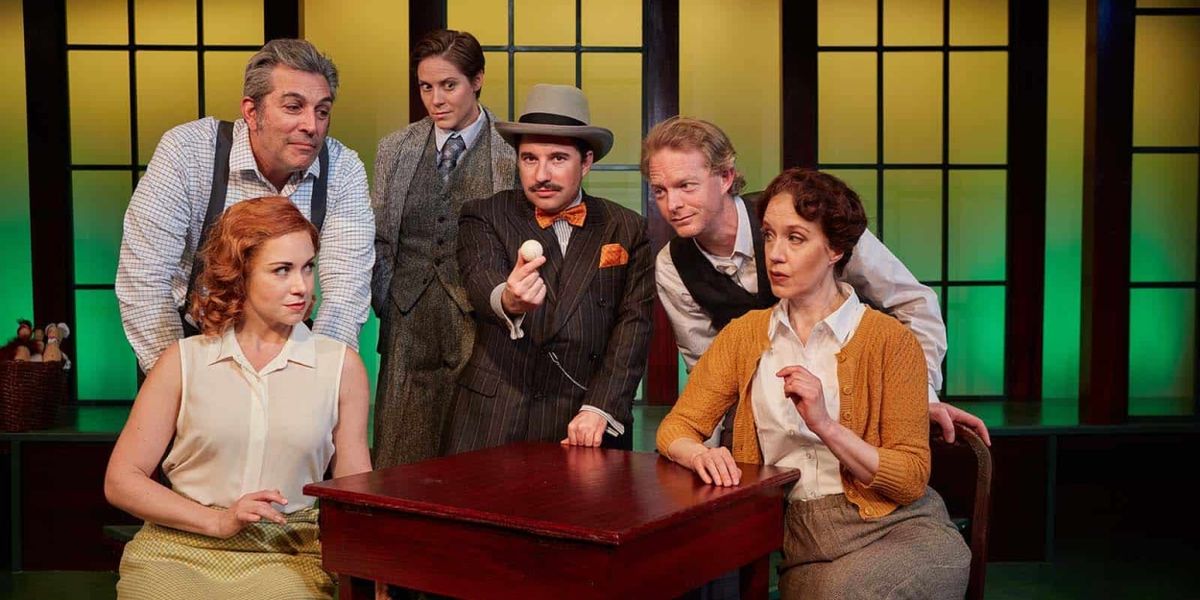 Review: MURDER ON THE LINKS At North Coast Repertory Theatre