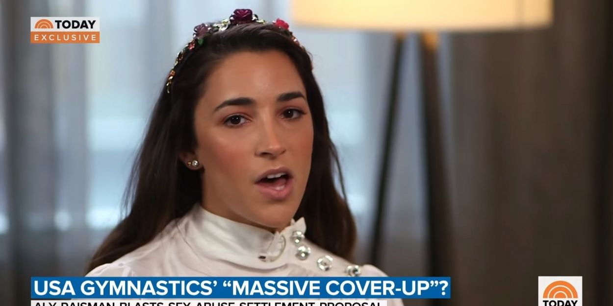 VIDEO: Aly Raisman Talks USA Gymnastics Settlement on TODAY SHOW Video