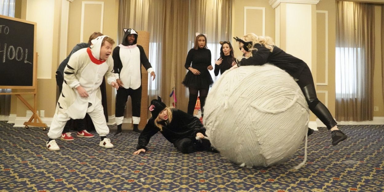 VIDEO: Tom Hooper and James Corden Put Taylor Swift, Jennifer Hudson, & More Through… Video