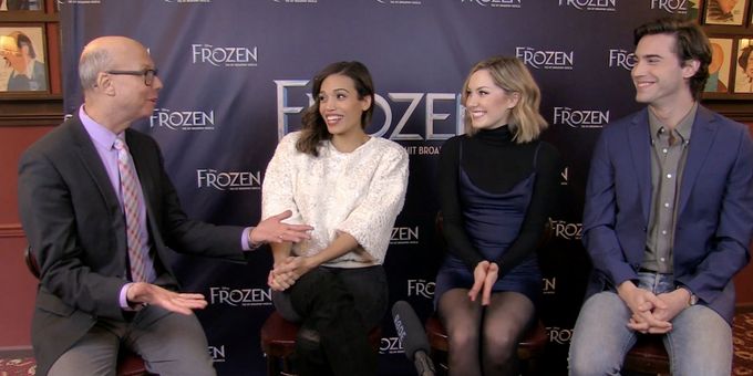 TV: Chill Out with the New Stars of FROZEN- Ciara Renee, McKenzie Kurtz & Ryan McCartan!