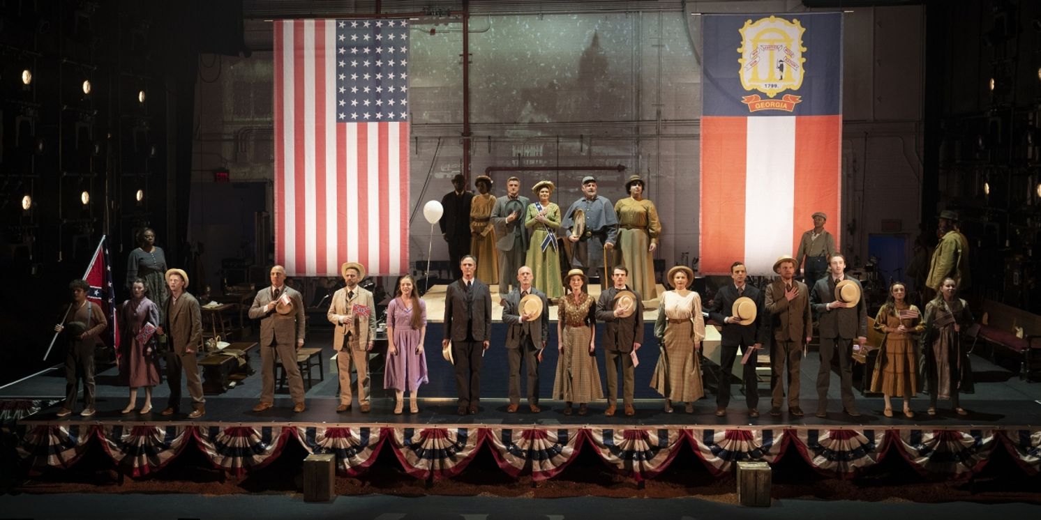 Antisemitic Protestors Chant At Audience Outside First Preview Of PARADE  Image