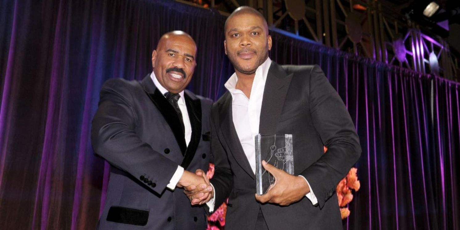 Tyler Perry to Join Steve Harvey for Rare Public Appearance at Invest Fest 2022  Image