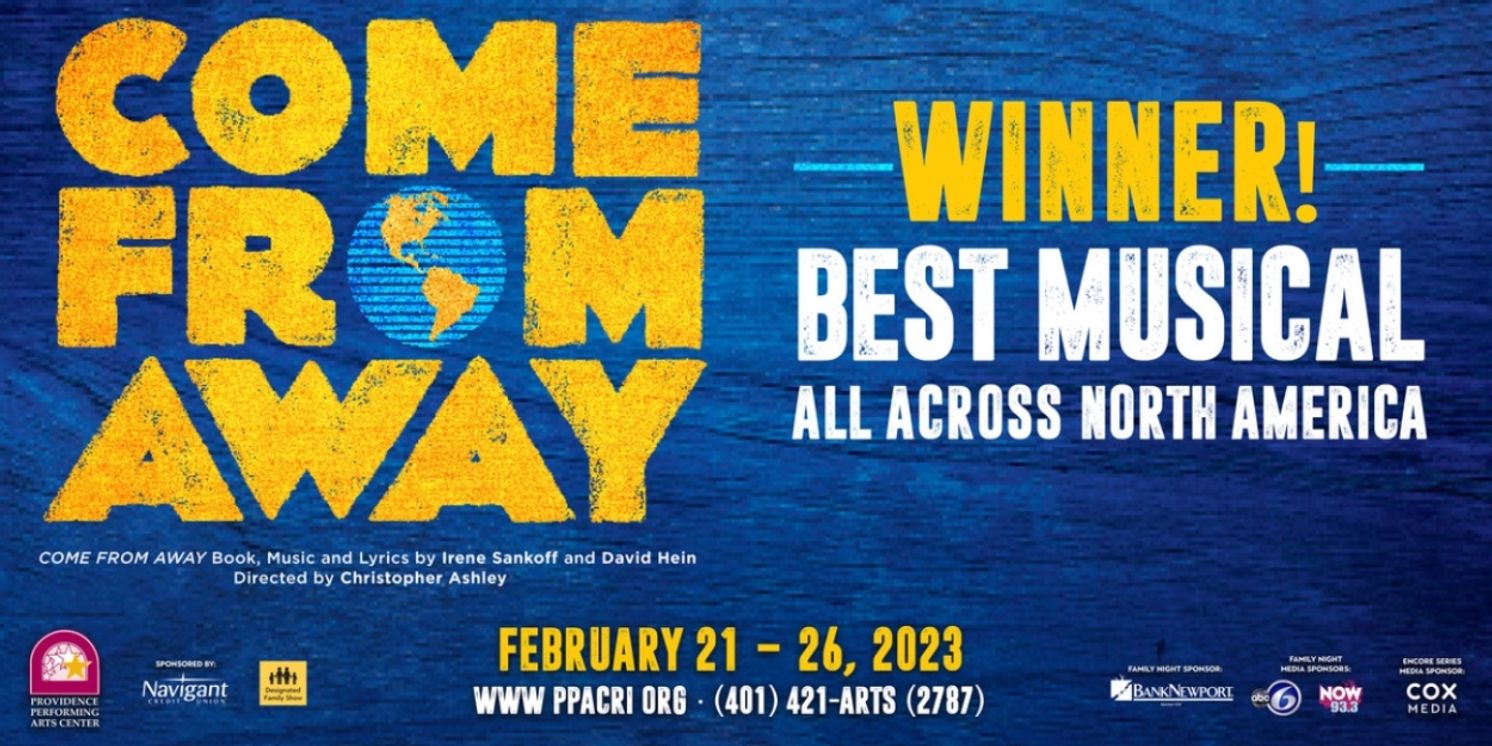 COME FROM AWAY Tour Returns to Providence Performing Arts Center in February  Image