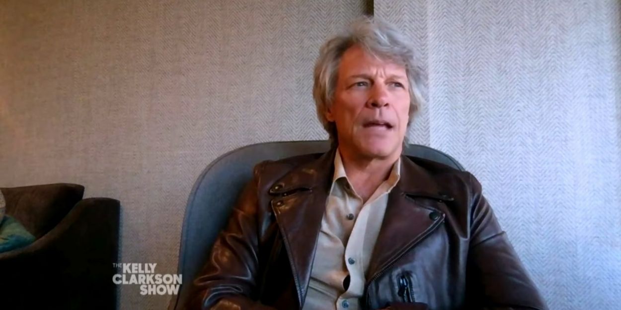 VIDEO: Jon Bon Jovi Reacts to Eddie Van Halen's Passing on THE KELLY CLARKSON SHOW Video