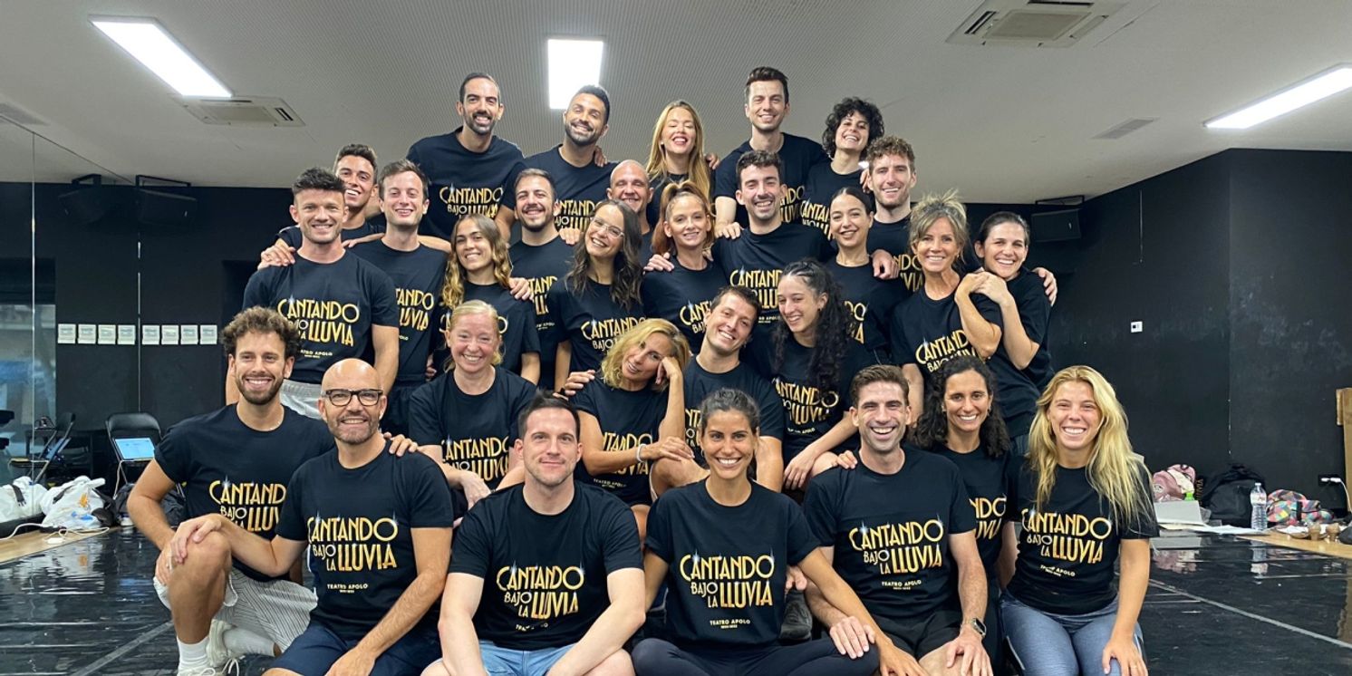 Comienzan los ensayos de CANTANDO BAJO LA LLUVIA en Madrid  Image