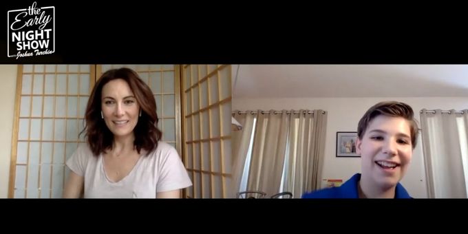 VIDEO: Laura Benanti Guest Stars on Joshua Turchin's THE EARLY NIGHT SHOW
