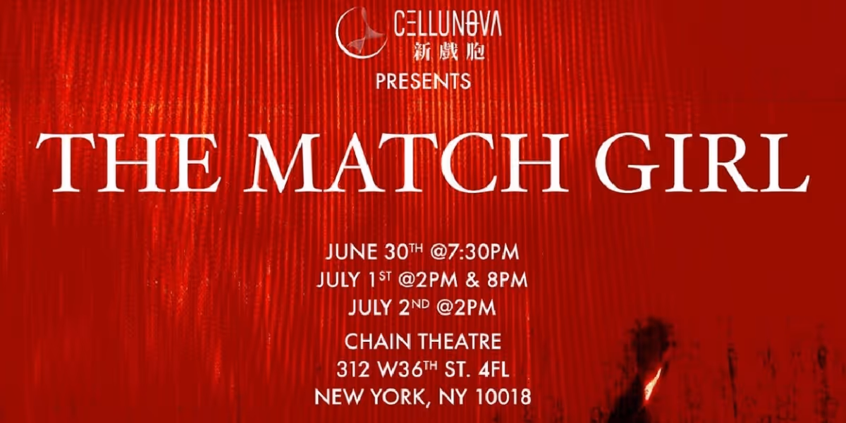 Cellunova to Present THE MATCH GIRL Beginning This Month