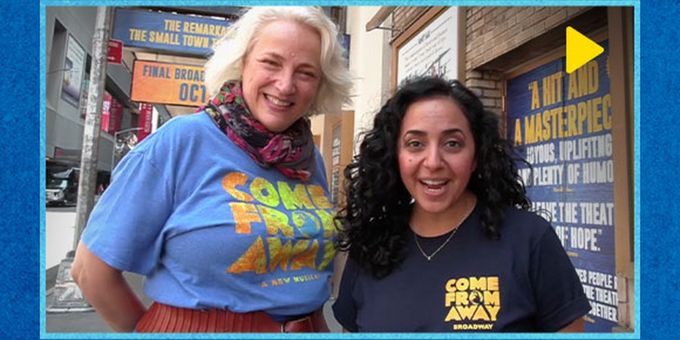VIDEO: Take a Gander Downtown with COME FROM AWAY
