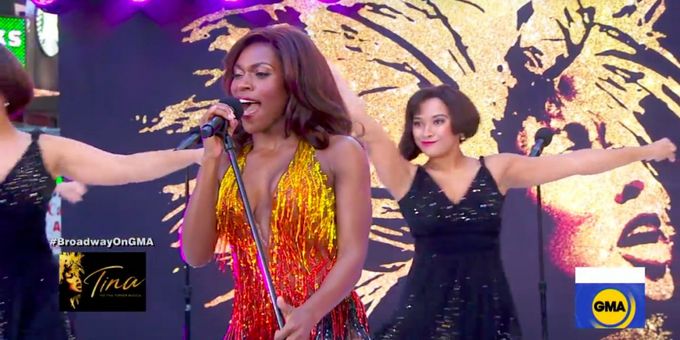 VIDEO: Nkeki Obi-Melekwe Performs TINA Medley on GOOD MORNING AMERICA