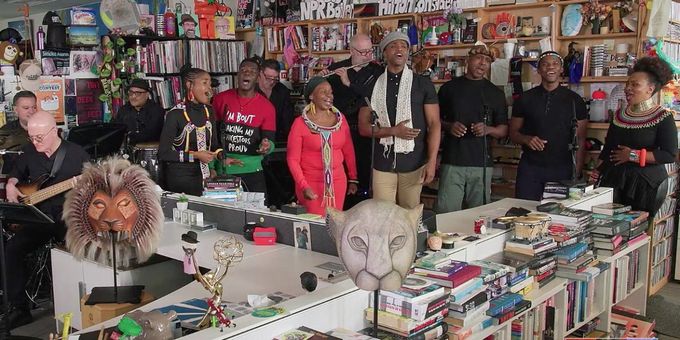 VIDEO: THE LION KING Cast Performs Tiny Desk Concert For 25th Anniversary