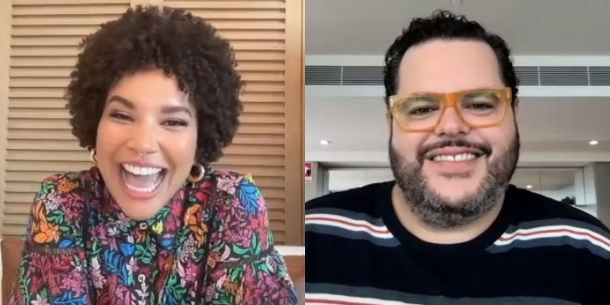 Interview: Emmy Raver-Lampman & Josh Gad Tease Musical Moments in CENTRAL PARK… Video
