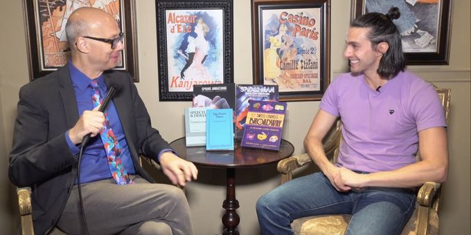 Video: Gideon Glick Cooks Up a New Book- Give My Swiss Chards to Broadway