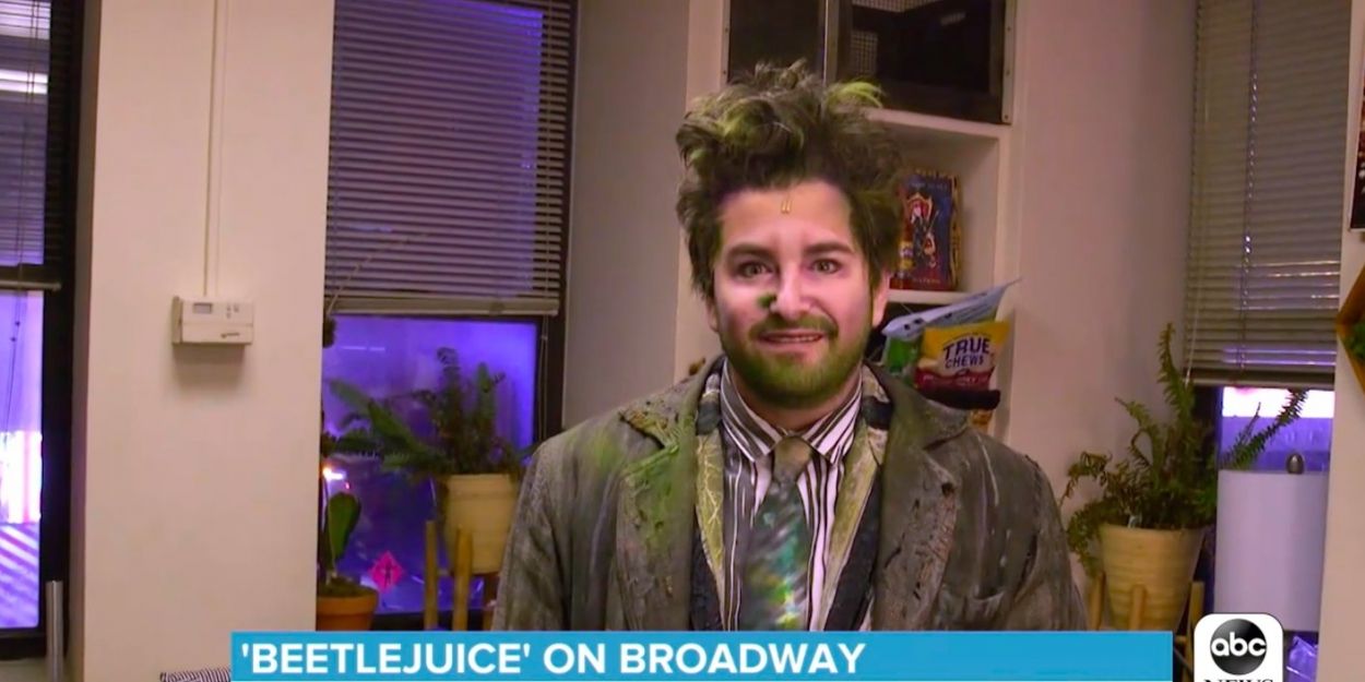 VIDEO: Go Behind the Scenes of BEETLEJUICE with Alex Brightman! Video