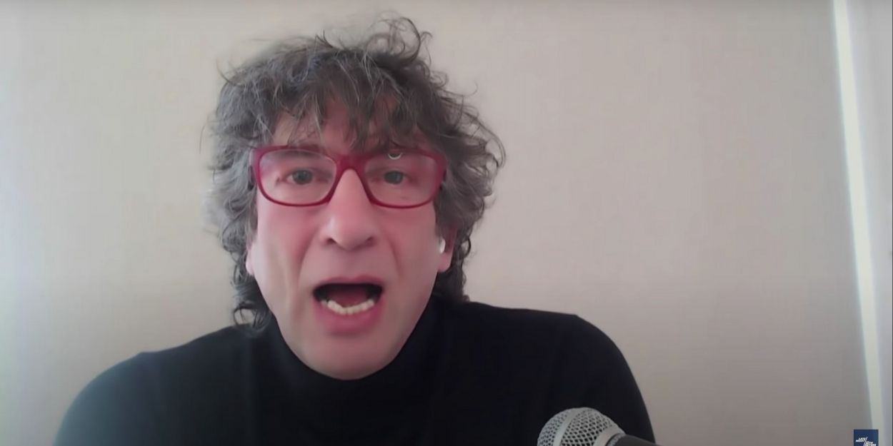 VIDEO: Neil Gaiman Compares Quarantine to Being Locked in a Cellar with a Bomb Video