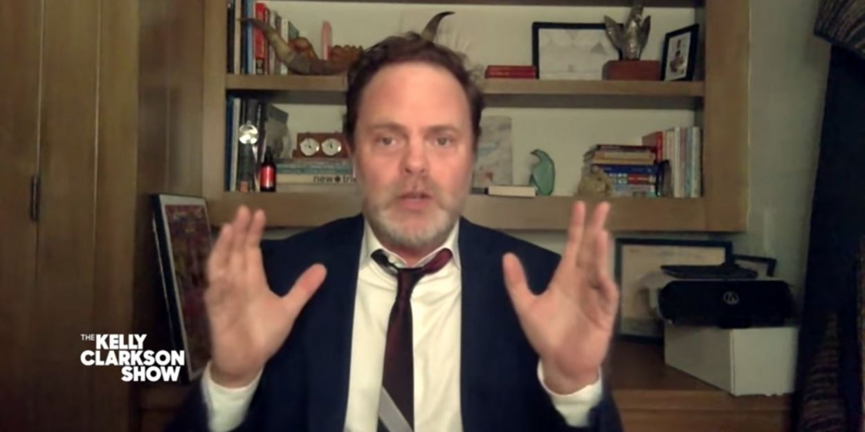 VIDEO: Rainn Wilson Talks About His Favorite Scene From THE OFFICE on THE KELLY… Video