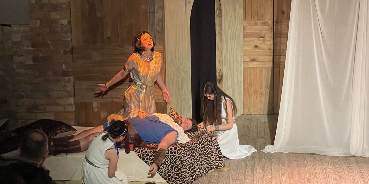 Review: ANTHONY AND CLEOPATRA at Shoreside Theatre, Pumphouse Theatre  Image