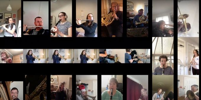 VIDEO: City of Glasgow Wind Orchestra Perform Virtual Cover of 'Uptown Funk'