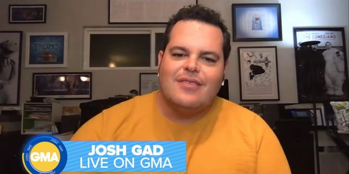 VIDEO: Josh Gad Gets a Surprise From GOOD MORNING AMERICA
