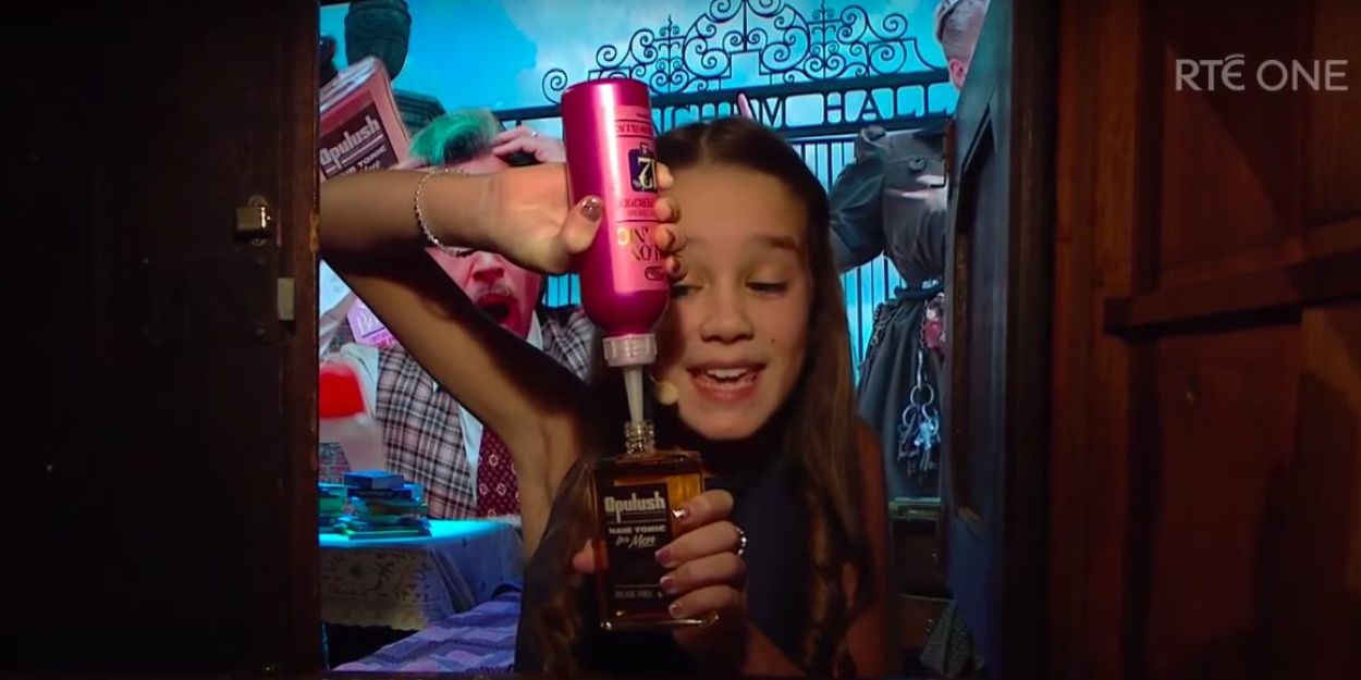 VIDEO: Watch MATILDA Movie Star Alisha Weir Perform 'Naughty' on THE LATE LATE SHOW Video