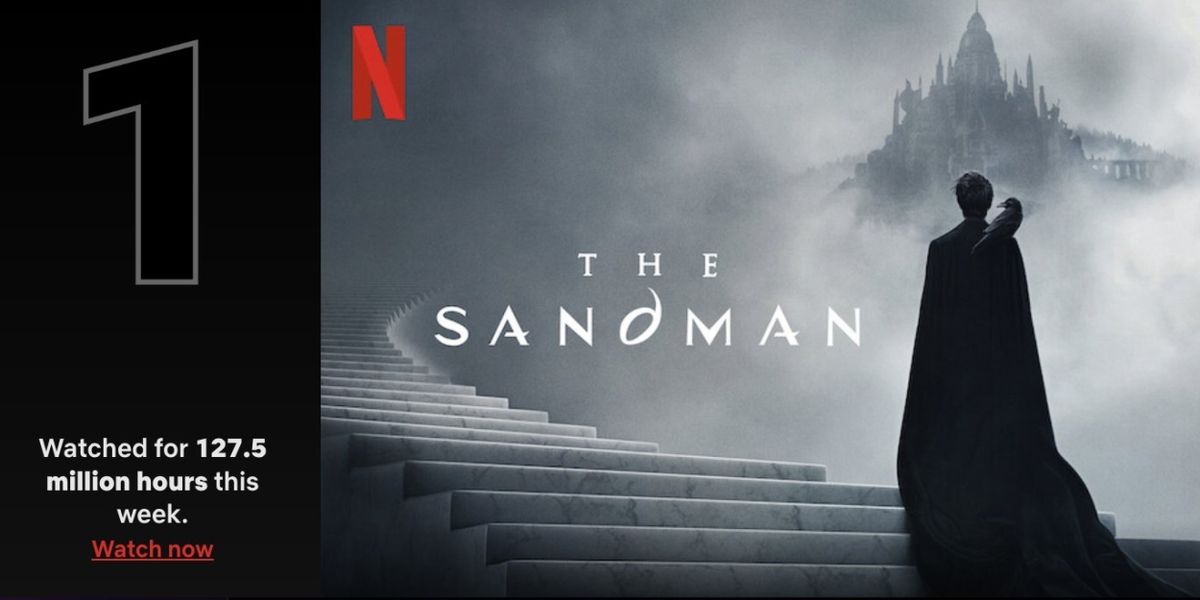 THE SANDMAN is Netflix's Most-Watched Title Week of August 8