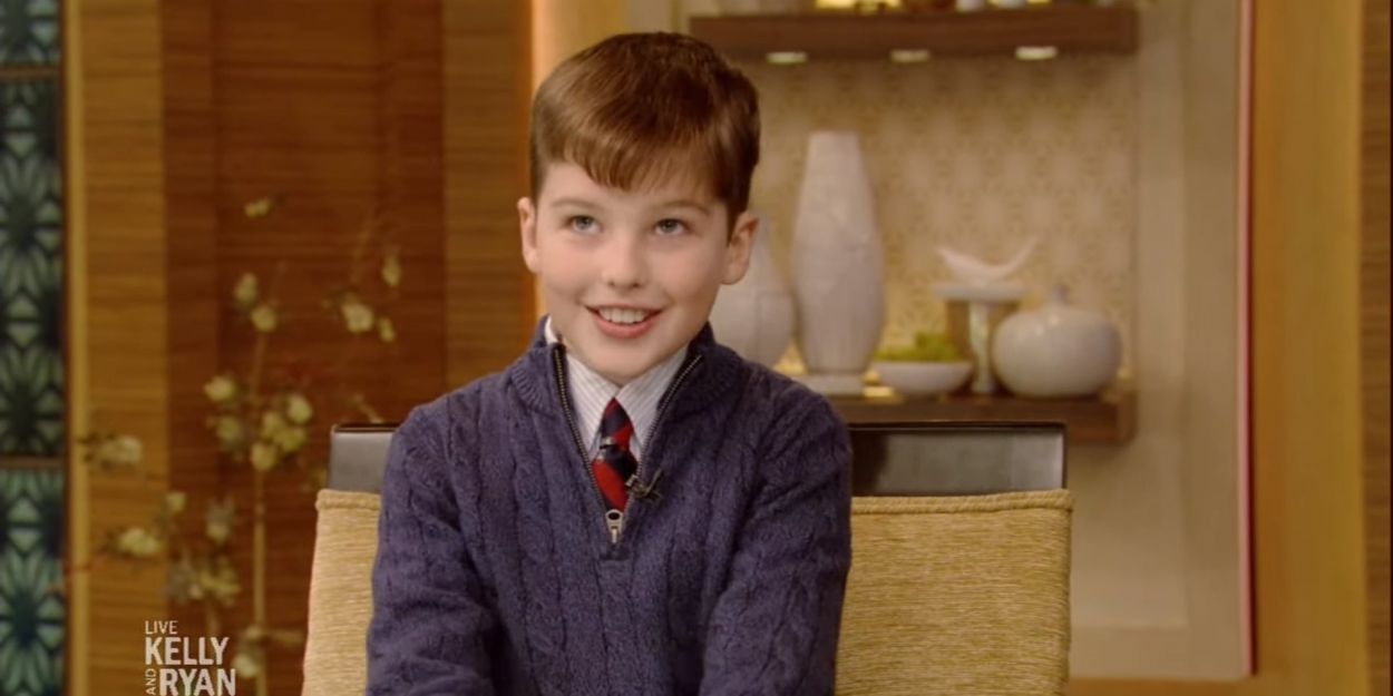 VIDEO: Watch Iain Armitage Talk About His New Pet Hamster on LIVE WITH KELLY AND RYAN Video