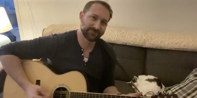 Living Room Concerts: THE LIGHTNING THIEF's Rob Rokicki Sings An Original Song!