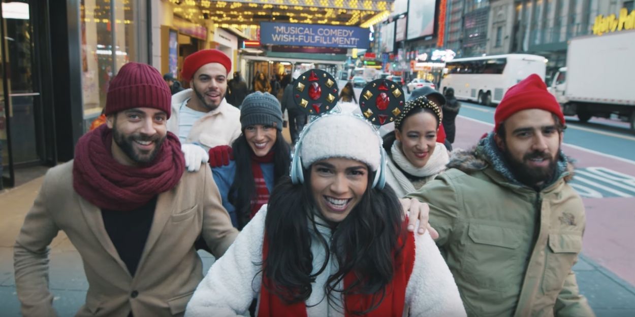 VIDEO: Watch ALADDIN's Arielle Jacobs Get 'December Feels' for Carols for a Cure! Video