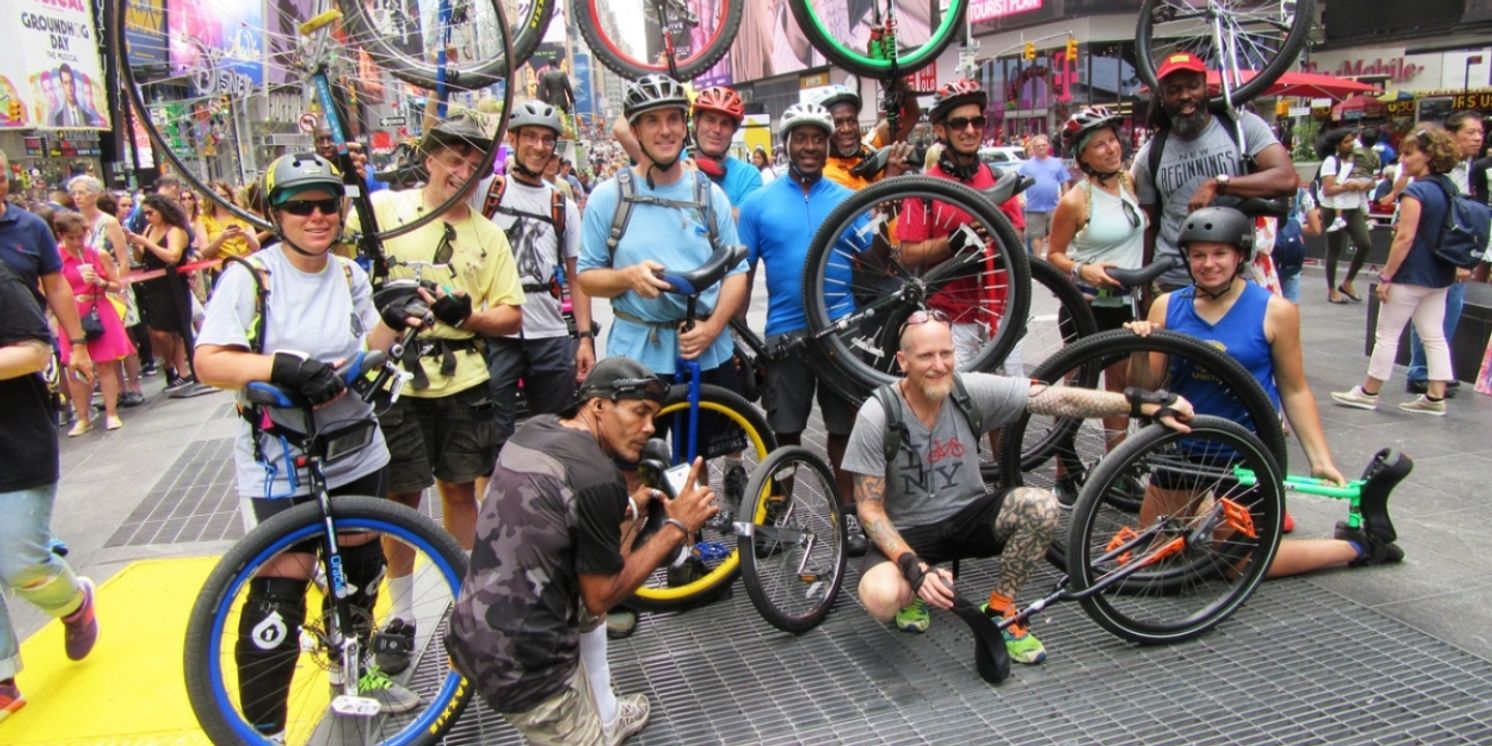 14th Annual NYC UNICYCLE FESTIVAL to Take Place Labor Day Weekend  Image