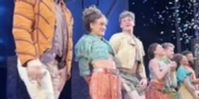 Laurie Hernandez Takes First Bows in & JULIET