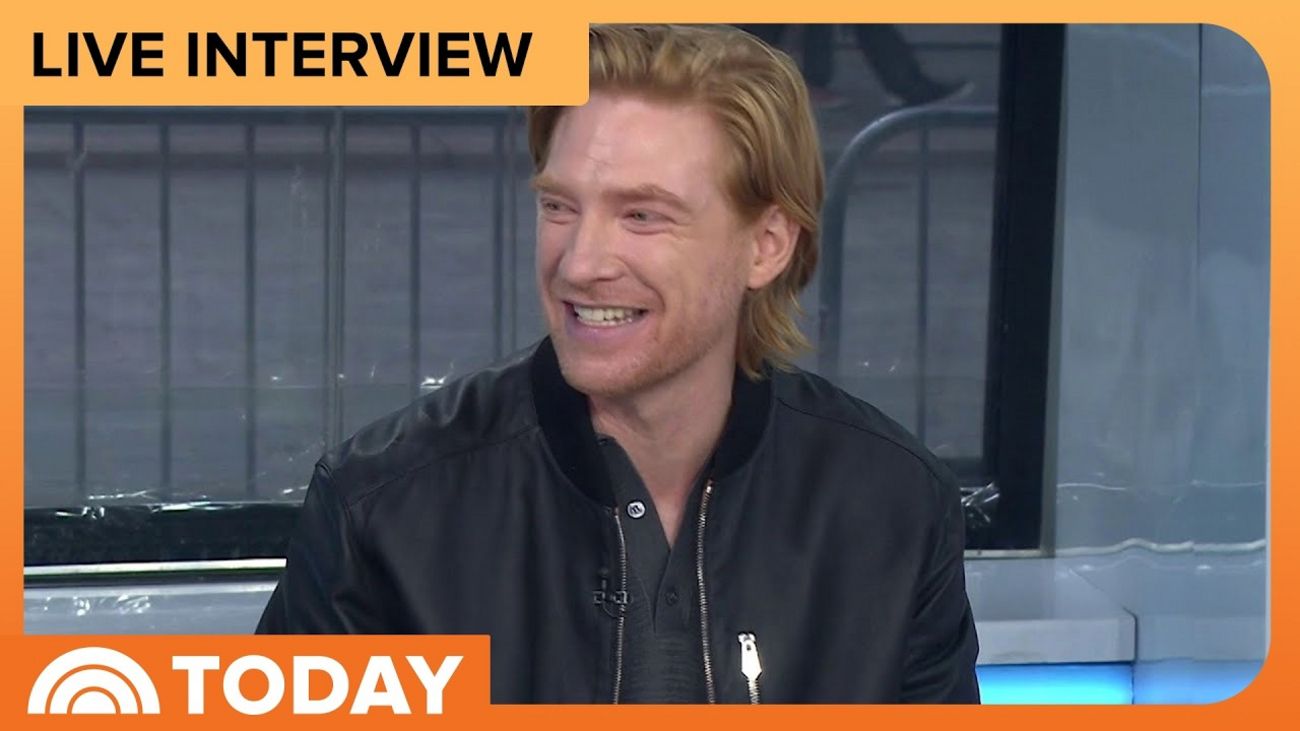 Domhnall Gleeson Talks THE PAPER Season 2 Romance Video