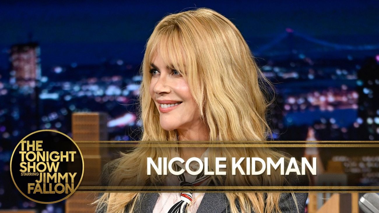 Nicole Kidman Reveals Her Ibiza Rave Disguise on Fallon Video