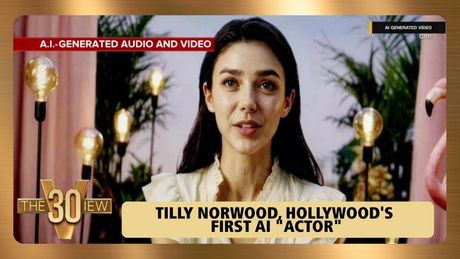 THE VIEW Co-Hosts Sound Off on AI 'Actor' Tilly Norwood After Her First Interview Photo