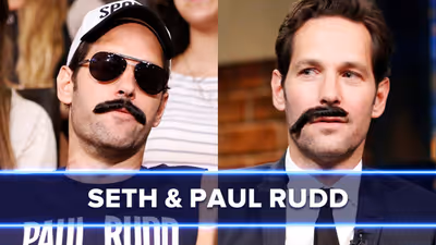 Paul Rudd Recalls Competing Against Jon Hamm for the Same Girl on LATE NIGHT