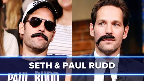Paul Rudd Recalls Competing Against Jon Hamm for the Same Girl on LATE NIGHT Photo