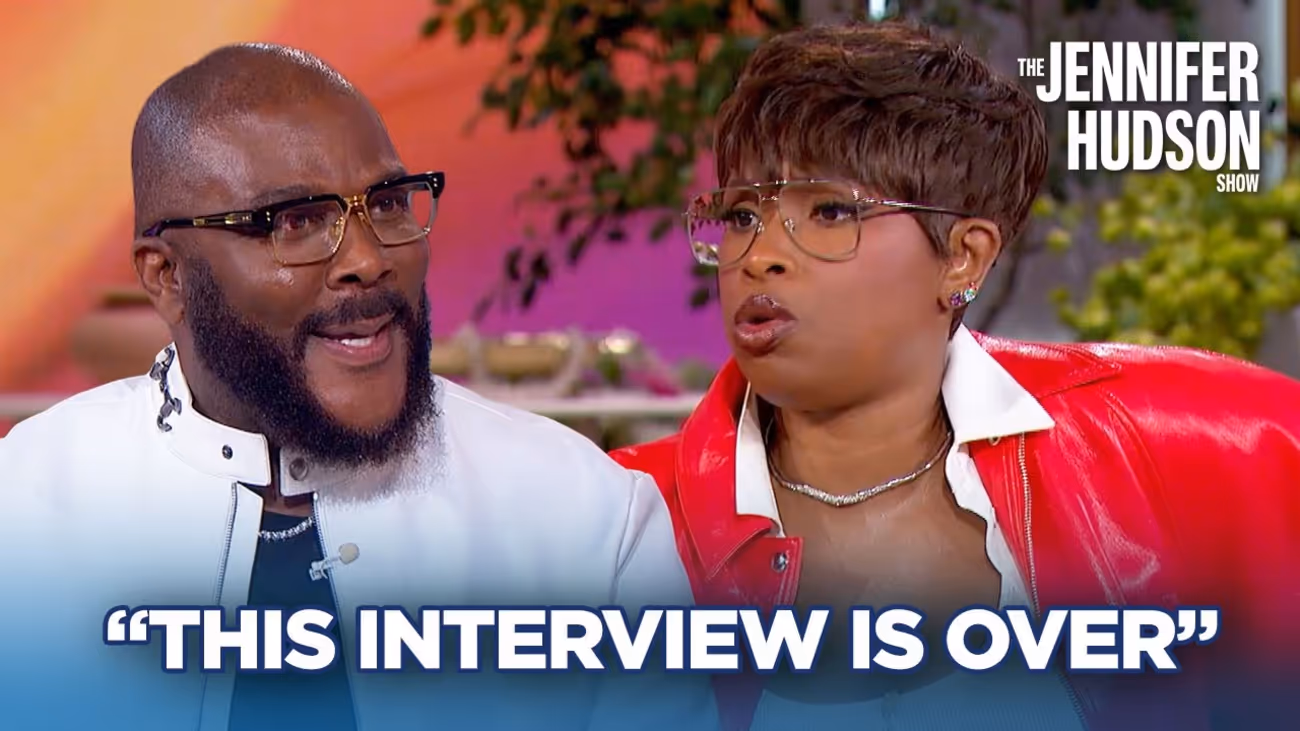 Tyler Perry on Jennifer Hudson Show: Impromptu Duet Surprise Video
