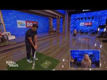 Mark Consuelos Tries to Golf a Marshmallow Into Kelly Ripa's Mouth