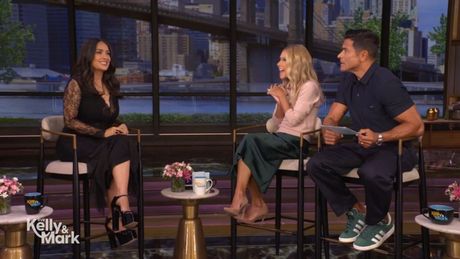 Salma Hayek on Reuniting with Adam Sandler and the Gang for GROWN UPS 3 Photo