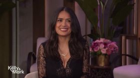 Salma Hayek Reveals Her Family's Mexican "Mordida" Birthday Cake Tradition