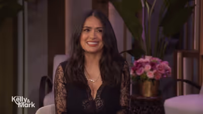 Salma Hayek Reveals Her Family's Mexican "Mordida" Birthday Cake Tradition