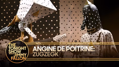 Angine de Poitrine Brings 'Zugzegk' to Life on THE TONIGHT SHOW